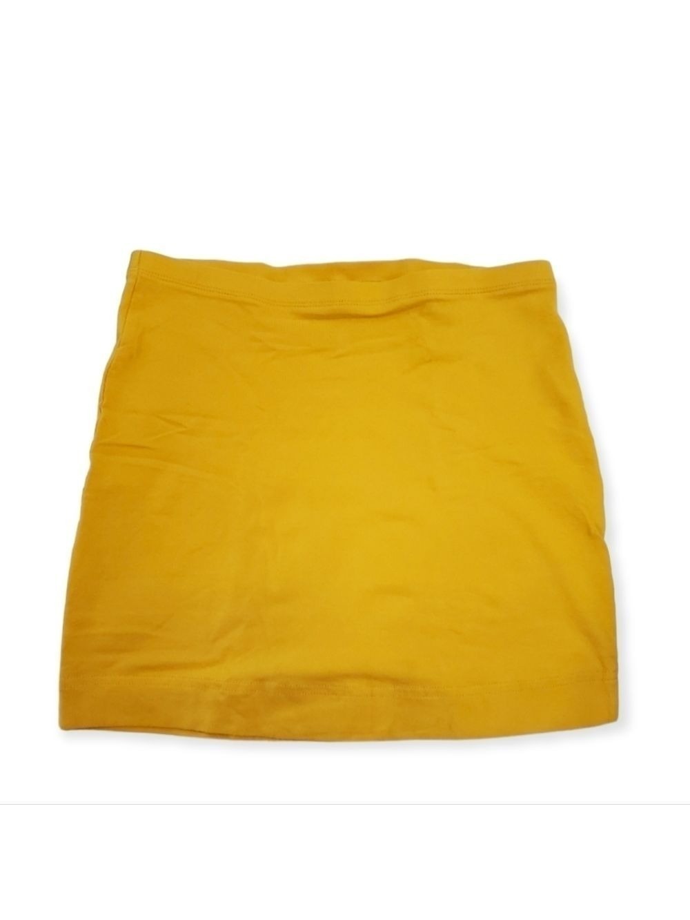 H&M Mustard Yellow Mini Bodycon Skirt XS